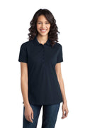 Ladies Port Authority Ladies Stretch Pique Polo. L555 Port Authority