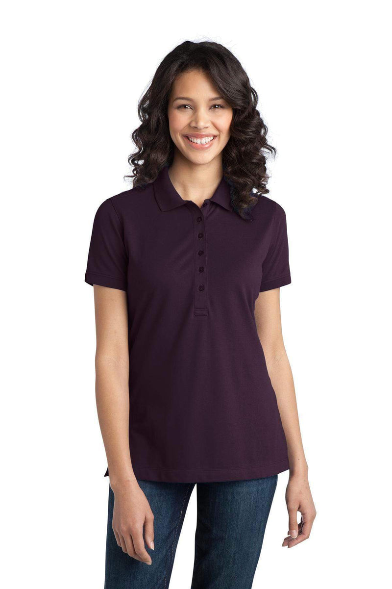 Ladies Port Authority Ladies Stretch Pique Polo. L555 Port Authority