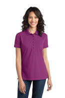 Ladies Port Authority Ladies Stretch Pique Polo. L555 Port Authority