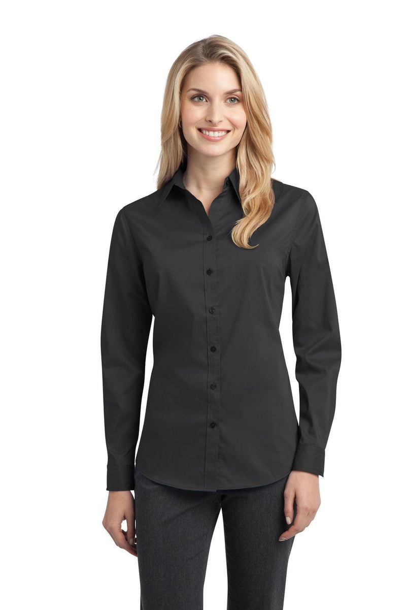 Ladies Port Authority Ladies Stretch Poplin Shirt. L646 Port Authority