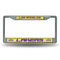 Car License Plate Frame Lakers Bling Chrome Frame