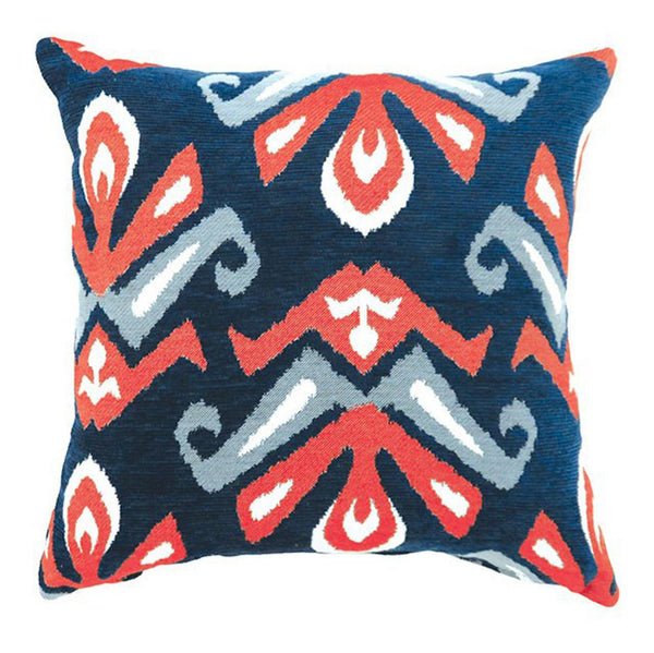 LALA Contemporary Big Pillow, Multicolor Finish, Set of 2-Accent Pillows-Multi Color-Cotton & Polyester-JadeMoghul Inc.