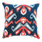 LALA Contemporary Big Pillow, Multicolor Finish, Set of 2-Accent Pillows-Multi Color-Cotton & Polyester-JadeMoghul Inc.