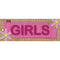 LAMINATED HALL PASS BURLAP GIRLS-Supplies-JadeMoghul Inc.