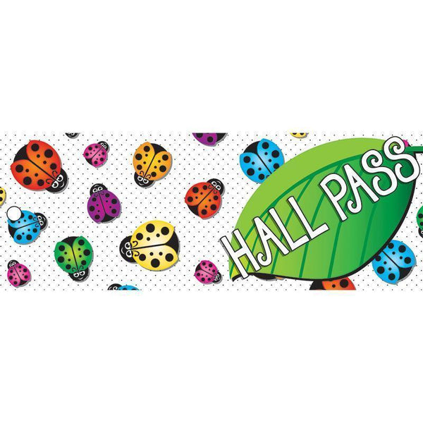 LAMINATED LADYBUG HALL PASS-Supplies-JadeMoghul Inc.