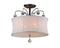 Lamps Bedroom Lamps - Crystal Fountain Pendant Lamp HomeRoots