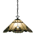 Lamps Bedroom Lamps - Tiffany-style Warehouse of Tiffany Courtesan Hanging Lamp HomeRoots