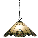 Lamps Bedroom Lamps - Tiffany-style Warehouse of Tiffany Courtesan Hanging Lamp HomeRoots