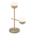 Lamps Bedroom Table Lamps - 13.8" X 6.7" X 22" Metal With Round Base Table Lamp HomeRoots