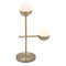 Lamps Bedroom Table Lamps - 13.8" X 6.7" X 22" Metal With Round Base Table Lamp HomeRoots