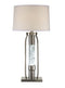 Lamps Bedroom Table Lamps - 15" X 15" X 31" Sand Nickel Table Lamp HomeRoots