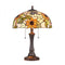 Lamps Bedroom Table Lamps - Tiffany-style White Flower Table Lamp HomeRoots