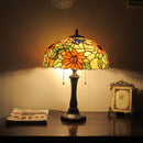 Lamps Bedroom Table Lamps - Tiffany-style White Flower Table Lamp HomeRoots