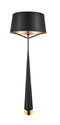 Lamps Cheap Lamps - 24" X 24" X 67" Black Steel Floor Lamp HomeRoots