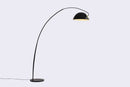 Lamps Cheap Lamps - 79" X 90.5" Black Aluminum Floor Lamp HomeRoots