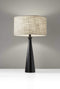 Lamps Cheap Table Lamps - 13" X 13" X 21.5" Black Metal Table Lamp HomeRoots