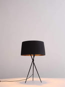 Lamps Cheap Table Lamps - 18" X 18" X 29.5" Black Carbon Steel Table Lamp HomeRoots