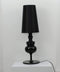 Lamps Cheap Table Lamps - 7" X 7" X 22" Black Carbon Steel Table Lamp HomeRoots