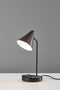 Lamps Cute Lamps - 7.5" X 11" X 19.5" Black Metal Wireless Charging Desk Lamp HomeRoots