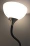 Lamps Decorative Lamps - 11" X 25" X 71" Black Metal Floor Lamp HomeRoots