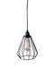 Lamps End Table Lamps - Lainie 1-light Black Adjustable Cord 7-inch Edison Pendant Lamp with Bulb HomeRoots