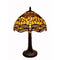 Lamps End Table Lamps - Tiffany Style Amber Dragonfly Table Lamp HomeRoots