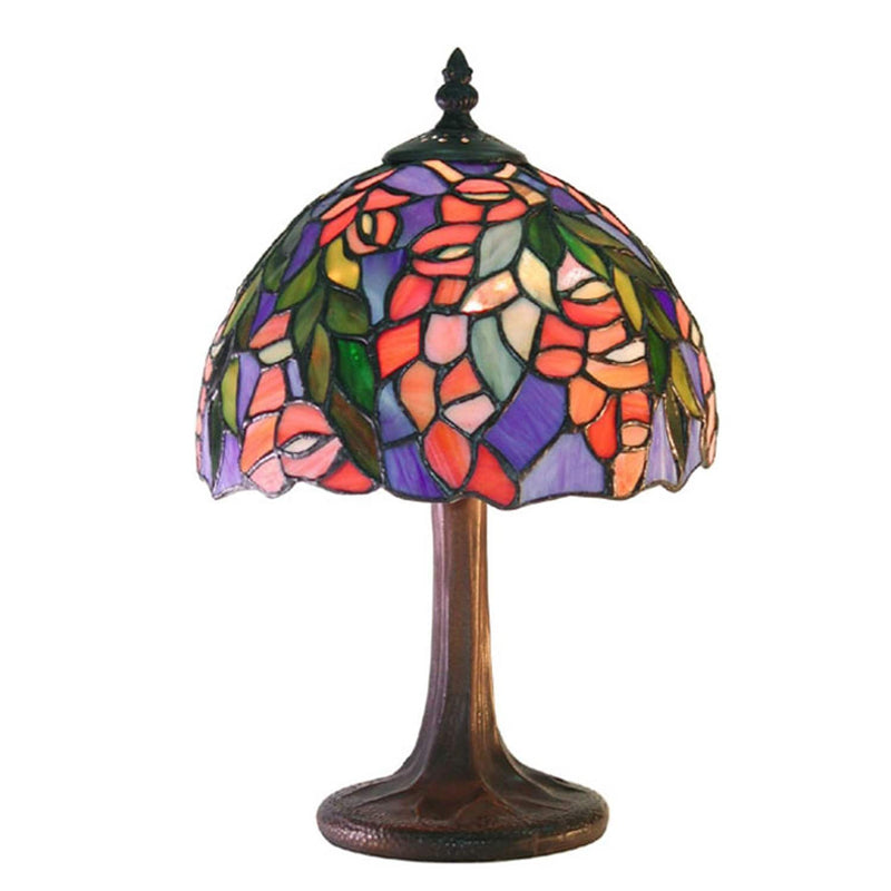 Lamps End Table Lamps - Tiffany-style Floral Table Lamp HomeRoots