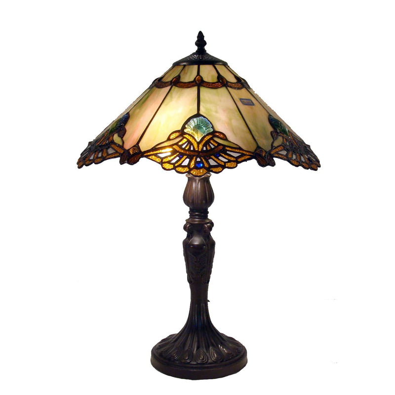 Lamps End Table Lamps - Tiffany-style Warehouse of Tiffany Courtesan Table Lamp HomeRoots