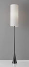 Lamps Kitchen Lamps - 10.5" X 10.5" X 74" Black Metal Floor Lamp HomeRoots