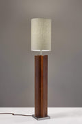 Lamps Lamps For Sale - 13" X 13" X 64.5" Walnut Wood Floor Lamp HomeRoots