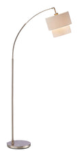 Lamps Lamps For Sale - 13" X 35" X 66-71" Brushed steel Metal Arc Lamp HomeRoots