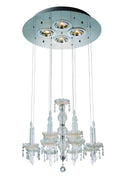 Lamps Lamps For Sale - 26" X 26" X 43" Clear Crystal Glass Pemdant Lamp HomeRoots