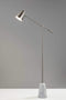 Lamps Lamps For Sale - 6.5" X 31" X 52.5-63" Black Metal Floor Lamp HomeRoots