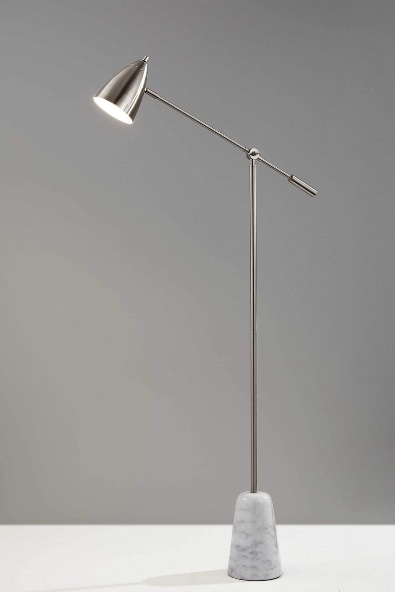 Lamps Lamps For Sale - 6.5" X 31" X 52.5-63" Black Metal Floor Lamp HomeRoots