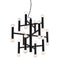 Lamps Living Room Lamps - 23" X 23.6" X 23.6" Black Ceiling Lamp HomeRoots