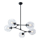 Lamps Living Room Lamps - 49.2" X 35" X 55.1" Black Ceiling Lamp HomeRoots