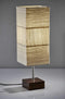 Lamps Modern Table Lamps - 8" X 8" X 26" Natural Wood/Metal Table Lamp HomeRoots