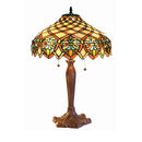 Lamps Modern Table Lamps - Tiffany-style Arielle Table Lamp HomeRoots