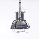 Lamps Rustic Lamps - 15" x 15" x 66" Large Steel - Pendant Lamp HomeRoots