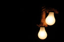 Lamps Rustic Lamps - 7" x 7" x 43" Rope, Two Bulbs - Pendant Lamp HomeRoots