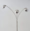 Lamps Smart Lamp - 45" X 33" X 84" Brushed steel Metal Arc Lamp HomeRoots