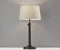 Lamps Table Lamps - 13.75" X 13.75" X 24.5-32.5" Black Metal 2 Pc. Table Lamp Bonus Pack HomeRoots