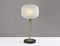 Lamps Table Lamps For Living Room - 10" X 10" X 22" Antique Brass Glass/Metal Table Lamp HomeRoots