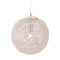 Lamps Table Lamps For Living Room - 11.8" X 11.8" X 11.8" Aluminum Chrome Ceiling Lamp HomeRoots