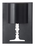 Lamps Table Lamps For Living Room - 11.8" x 4.7" x 15.7" Black, Painted Metal, Wall Lamp HomeRoots