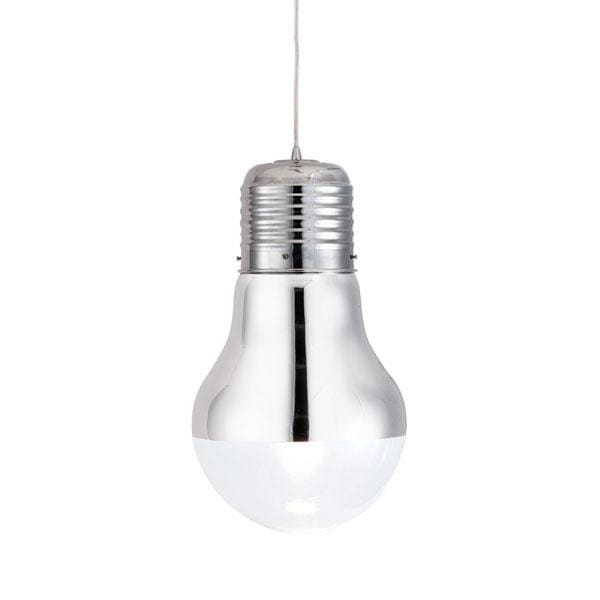 Lamps Table Lamps For Living Room - 11" X 11" X 19.3" Glass Chrome Ceiling Lamp HomeRoots