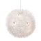 Lamps Table Lamps For Living Room - 15.8" X 15.8" X 15.8" Aluminum Chrome Ceiling Lamp HomeRoots