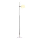 Lamps Table Lamps For Living Room - 23.6" X 11.8" X 65" Metal Floor Lamp HomeRoots