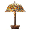 Lamps Table Lamps For Living Room - Tiffany-style Peacock Jewel Table Lamp HomeRoots