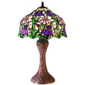 Lamps Table Lamps - Tiffany-style Iris Table Lamp HomeRoots